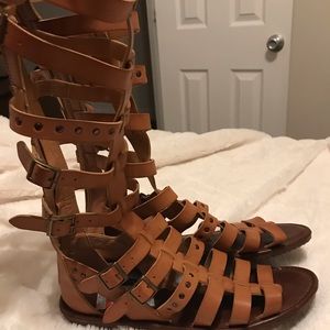 Gladiator shoes!